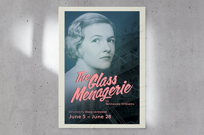 The Glass Menagerie by Tennessee Williams poster